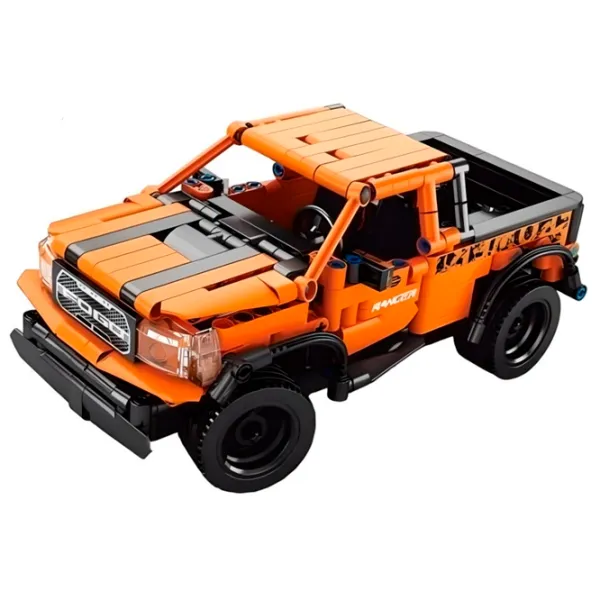 Конструктор с радиоуправлением Pingao Ford Raptor Автомобиль/ Оранжевый photo 2