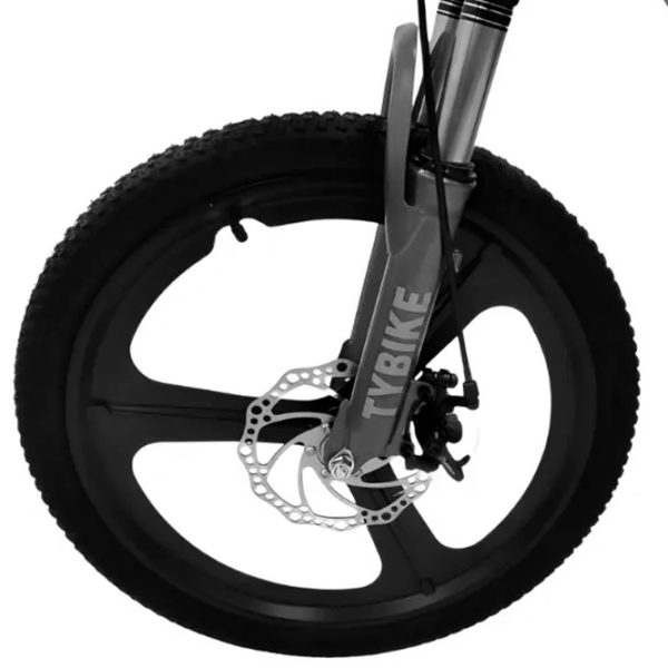 Bicicletă TyBike BK-7 20" 20" Aliaj de magneziu/ Blue Black photo 4 Bicicletă TyBike BK-7 20" 20" Aliaj de magneziu/ Blue Black photo 4