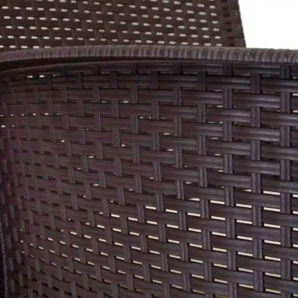 Set mobilă terasă Bica Lido 2 Storage Ratan artificial/ Polipropilenă/ Rattan artificial/ Brown photo 5