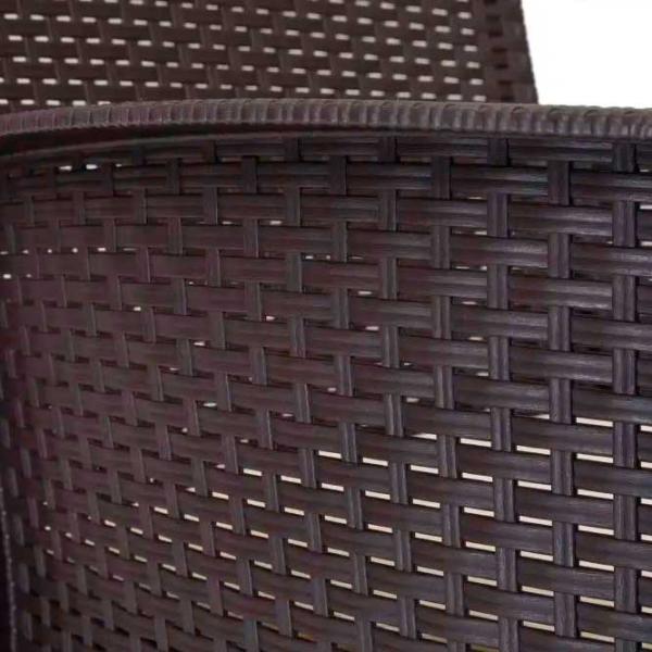 Set mobilă terasă Bica Lido 2 Storage Ratan artificial/ Polipropilenă/ Rattan artificial/ Brown photo 5