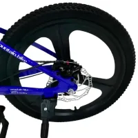 Bicicletă TyBike BK-7 20" 20" Aliaj de magneziu/ Red Blue photo 5
