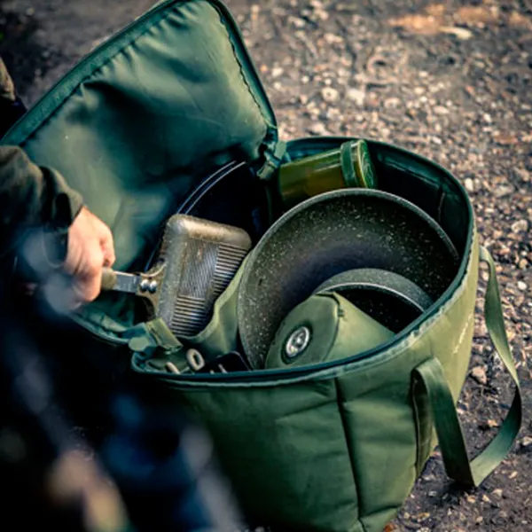 Geantă pentru accesorii Trakker NXG Cookware Bag Poliester 600D photo 3