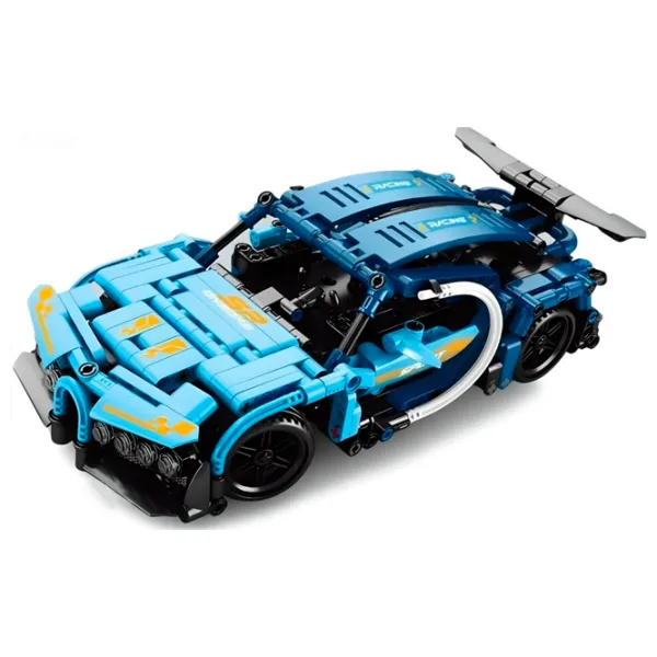 Конструктор Pingao Bugatti Автомобиль/ Синий photo 2