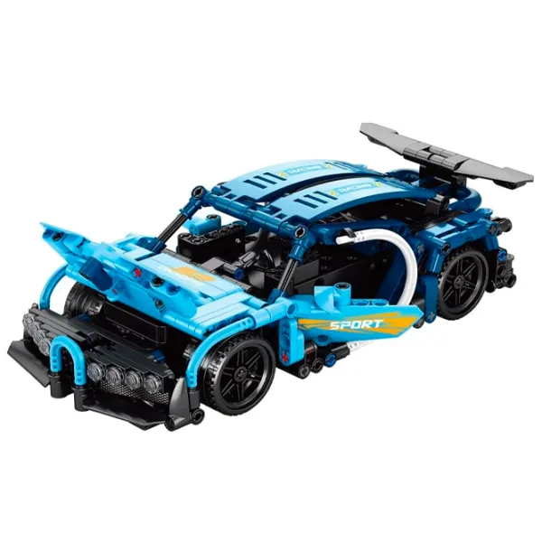 Конструктор Pingao Bugatti Автомобиль/ Синий photo 3