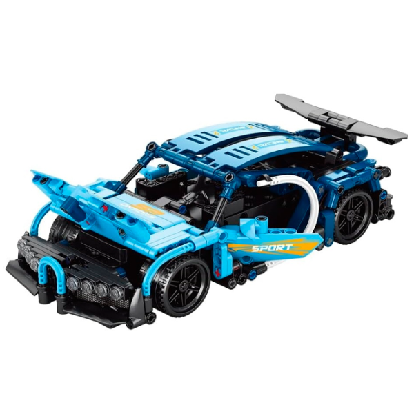 Конструктор Pingao Bugatti Автомобиль/ Синий photo 3