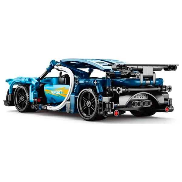 Конструктор Pingao Bugatti Автомобиль/ Синий photo 4
