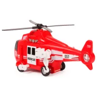 Elicopter Wenyi Fire Rescue WY750B White Red photo 3