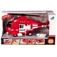 Elicopter Wenyi Fire Rescue WY750B White Red photo 4