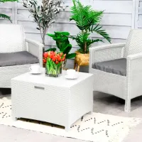Set mobilă terasă Bica Venezia Terrace Aluminiu/ Polipropilenă/ Rattan artificial/ Graphite photo 2