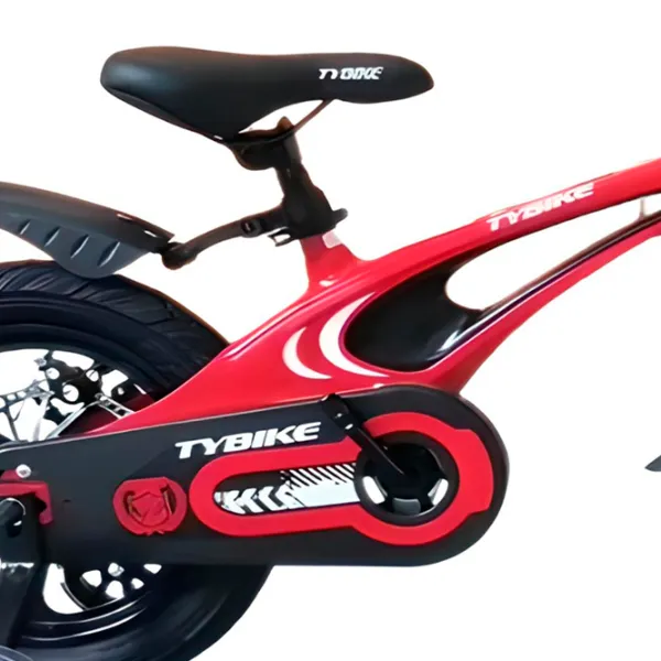 Bicicletă TyBike BK-2 12" 12" Aliaj de magneziu/ Red Black photo 3