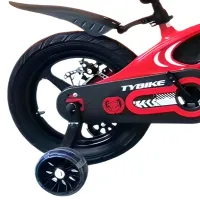 Велосипед TyBike BK-2 14" 14" Магниевый сплав / Красный Черный photo 3