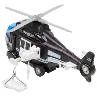 Elicopter Wenyi Police WY750C White Black photo 2