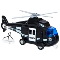 Elicopter Wenyi Police WY750C White Black photo 3