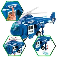 Elicopter Wenyi Rescue Advanced Simulation WY760C White Blue photo 3