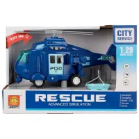 Elicopter Wenyi Rescue Advanced Simulation WY760C White Blue photo 4
