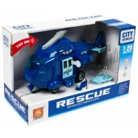 Elicopter Wenyi Rescue Advanced Simulation WY760C White Blue photo 5