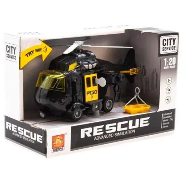 Вертолёт Wenyi Rescue Advanced Simulation WY760A Желтый Черный photo 5 Вертолёт Wenyi Rescue Advanced Simulation WY760A Желтый Черный photo 5