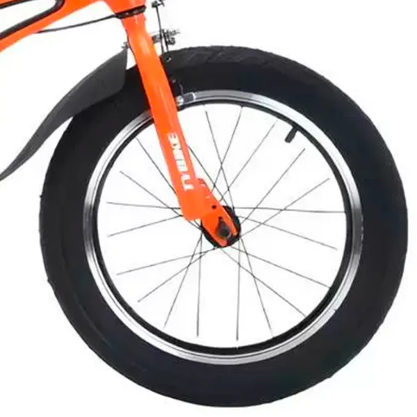 Bicicletă TyBike BK-1 Spoke 16" 16" Aliaj de magneziu / Orange Black photo 5 Bicicletă TyBike BK-1 Spoke 16" 16" Aliaj de magneziu / Orange Black photo 5