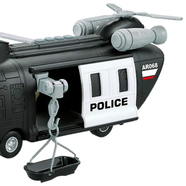 Вертолёт Wenyi Police WY640B Белый Черный photo 3 Вертолёт Wenyi Police WY640B Белый Черный photo 3