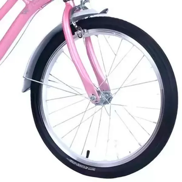 Bicicletă TyBike DF-01 20" 20" Oțel/ Pink White photo 5