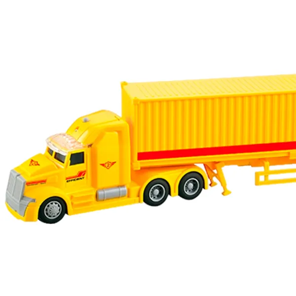 Грузовик Wenyi Container Truck WY785A Красный Желтый photo 2 Грузовик Wenyi Container Truck WY785A Красный Желтый photo 2