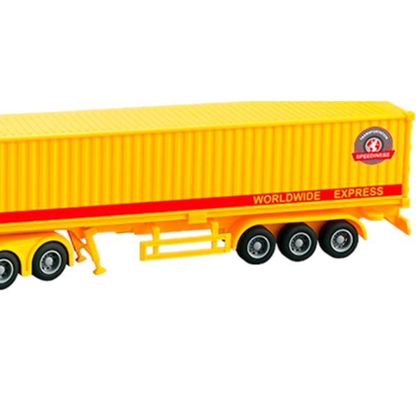 Грузовик Wenyi Container Truck WY785A Красный Желтый photo 3 Грузовик Wenyi Container Truck WY785A Красный Желтый photo 3