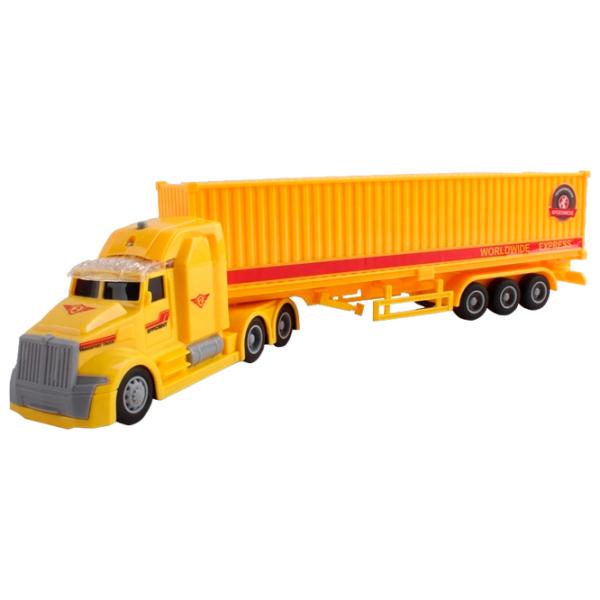 Грузовик Wenyi Container Truck WY785A Красный Желтый photo 4 Грузовик Wenyi Container Truck WY785A Красный Желтый photo 4