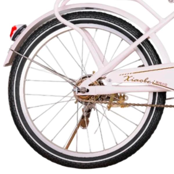 Bicicletă TyBike DF-02 20" 20" Oțel/ White Brown photo 2 Bicicletă TyBike DF-02 20" 20" Oțel/ White Brown photo 2