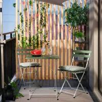 Набор мебели для террасы Ikea Tarno 2 Сталь/ Дерево/ Пластик/ Белый photo 5