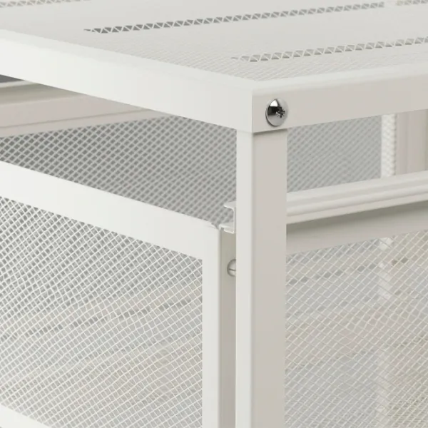 Comodă Ikea Lennart 56 x 30 x 34/ Plastic/ Alb photo 4
