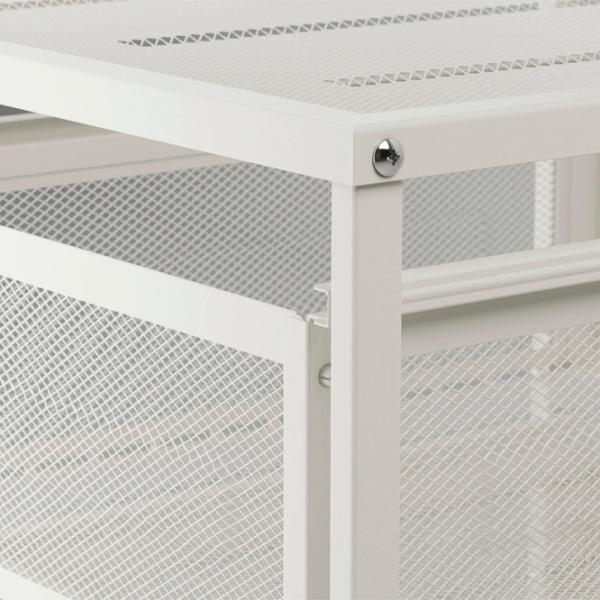 Comodă Ikea Lennart 56 x 30 x 34/ Plastic/ Alb photo 4