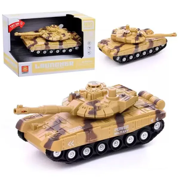 Боевой Танк Wenyi WY741B Белый Коричневый photo 5 Боевой Танк Wenyi WY741B Белый Коричневый photo 5