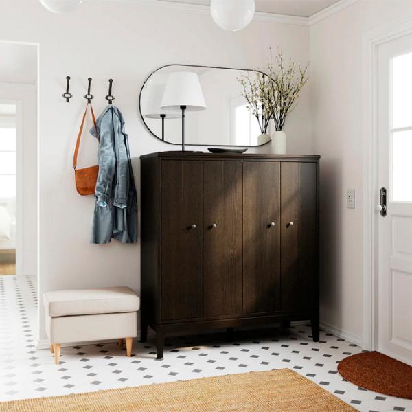 Комод Ikea Idanas 135см x 121см x 50см/ МДФ/ Темно коричневый photo 5