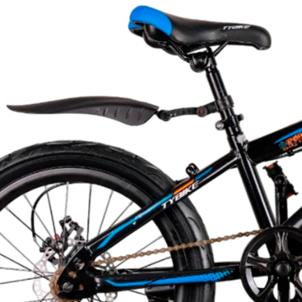 Велосипед TyBike BK-10 20" 20" Сталь/ Синий Черный photo 3 Велосипед TyBike BK-10 20" 20" Сталь/ Синий Черный photo 3