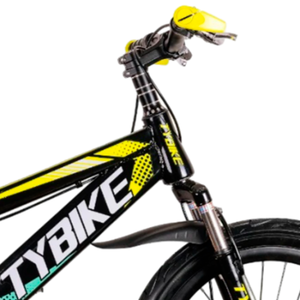 Велосипед TyBike BK-10 20" 20" Сталь / Желтый Черный photo 4