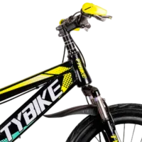 Bicicletă TyBike BK-10 20" 20" Oțel / Yellow Black photo 6