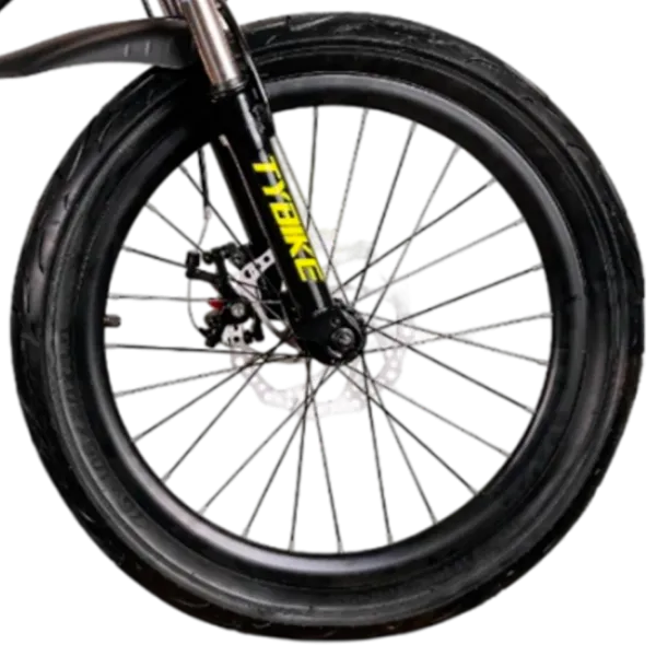 Велосипед TyBike BK-10 20" 20" Сталь / Желтый Черный photo 5