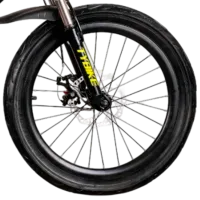 Bicicletă TyBike BK-10 20" 20" Oțel / Yellow Black photo 8