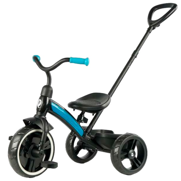 Triciclu Qplay Elite Plus New 25 kg/ Blue photo 2 Triciclu Qplay Elite Plus New 25 kg/ Blue photo 2