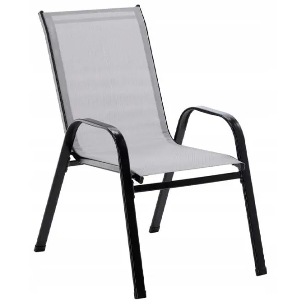 Set mobilă terasă GardenLine SAD5901 Metal/ Sticlă/ Plastic/ Gray photo 4