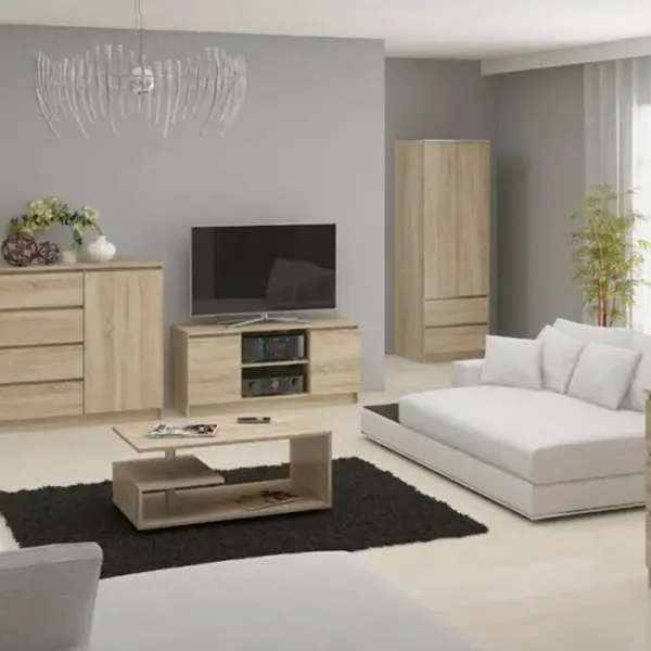 Dulap Akord Star S60 2D2SZ 60 x 51 x 180 / PAL / Stejar Sonoma photo 3 Dulap Akord Star S60 2D2SZ 60 x 51 x 180 / PAL / Stejar Sonoma photo 3