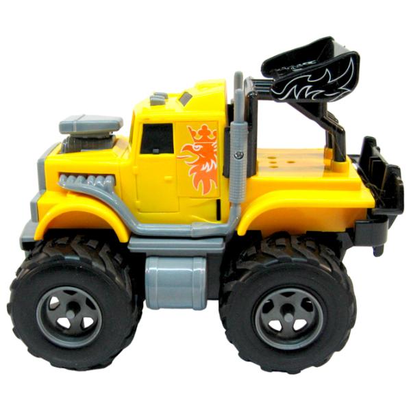 Машинка Wenyi Mini Monster Truck WY700A Серый Желтый photo 2