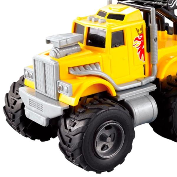 Машинка Wenyi Mini Monster Truck WY700A Серый Желтый photo 3