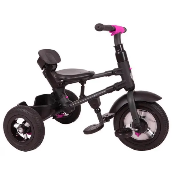 Трицикл Qplay Rito Rubber 20 кг/ Пурпурный photo 4