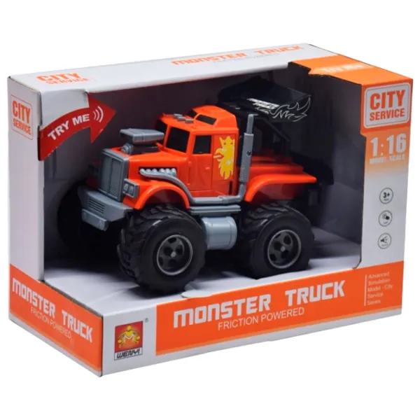 Машинка Wenyi Mini Monster Truck WY700B Серый Красный photo 5 Машинка Wenyi Mini Monster Truck WY700B Серый Красный photo 5