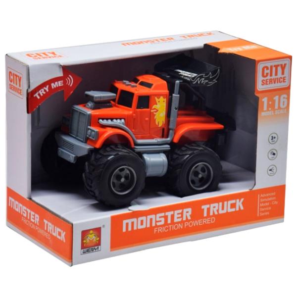 Машинка Wenyi Mini Monster Truck WY700B Серый Красный photo 5 Машинка Wenyi Mini Monster Truck WY700B Серый Красный photo 5