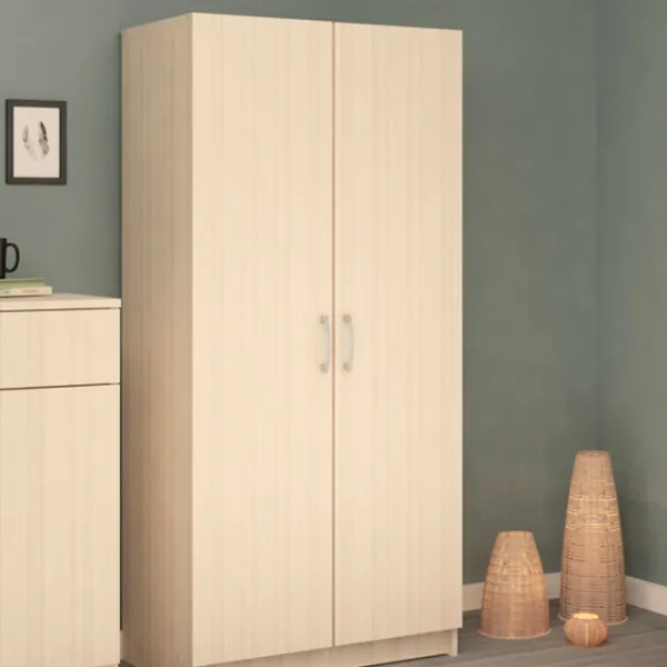 Dulap Haaus Remi 2U 80 x 51 x 170 / PAL / Light Elm photo 6