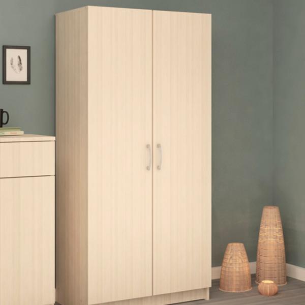 Dulap Haaus Remi 2U 80 x 51 x 170 / PAL / Light Elm photo 6
