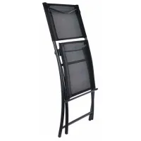 Set mobilă terasă Jumi OM-886094 Metal/ Sticlă/ Metal/ Black photo 4