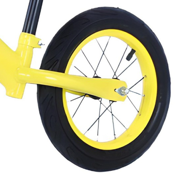 Беговел 4Play Balance AEBS 12" 12" Металл/ Желтый Черный photo 5